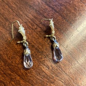 COPY - LAGOS Gold and Crystal earrings